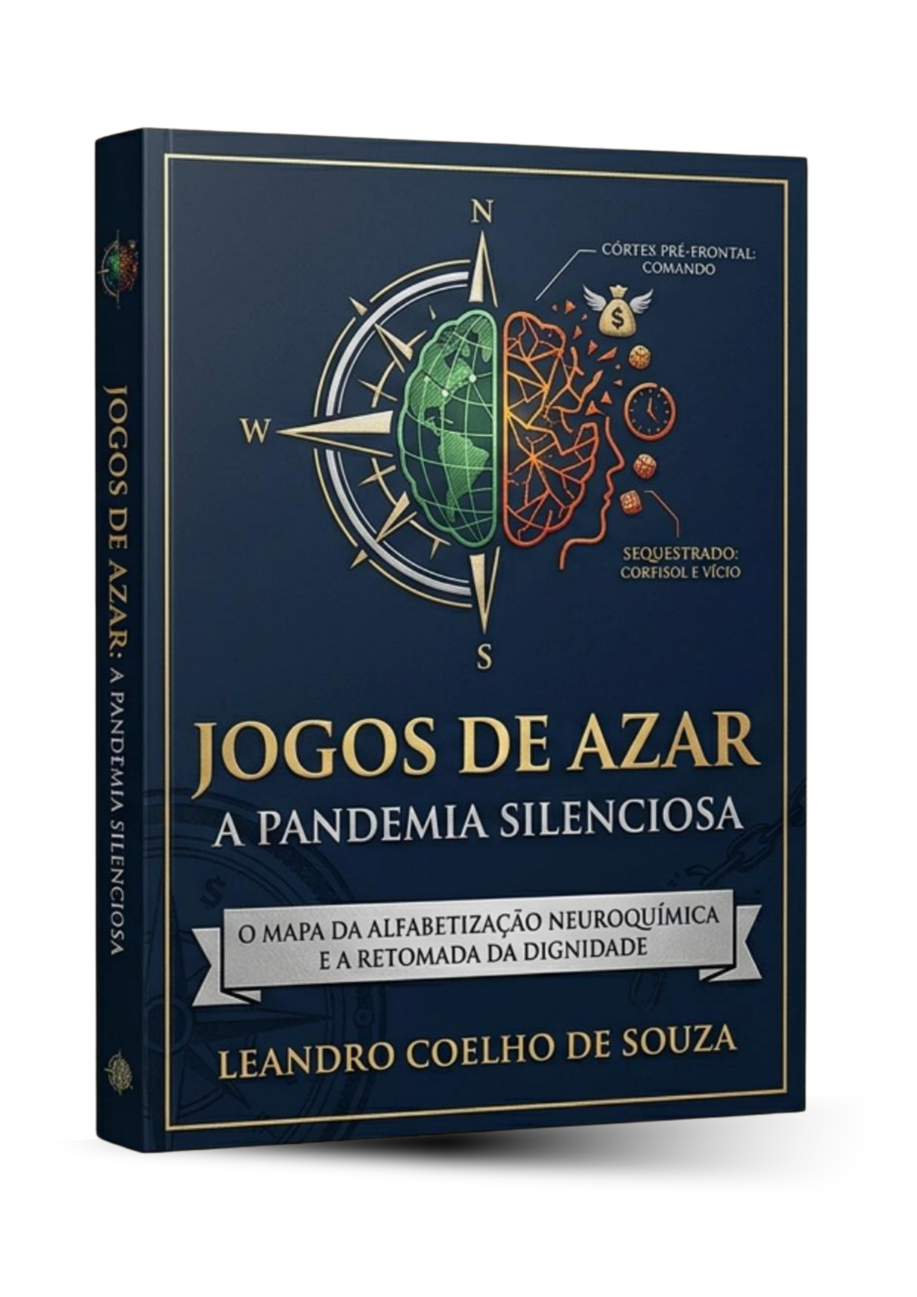 Capa do livro Jogos de Azar: A Pandemia Silenciosa